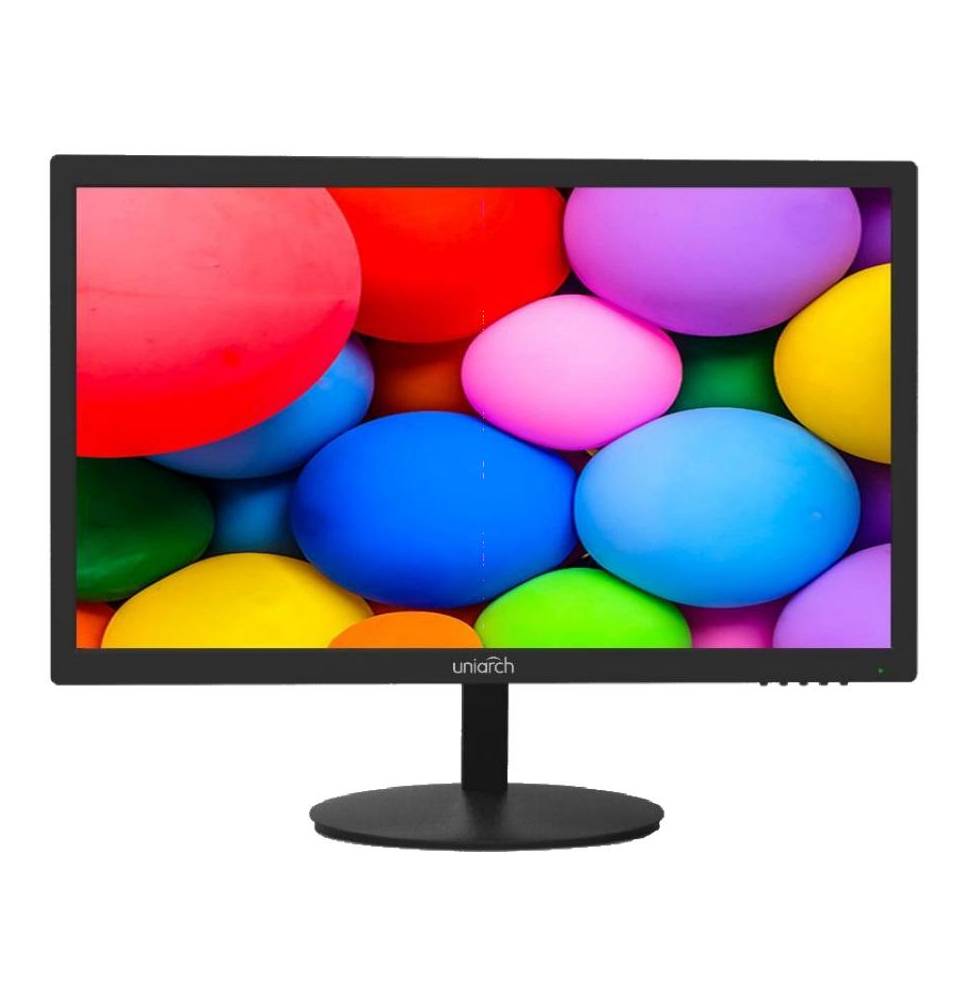 Uniarch Monitor LED 22'' FullHD, 7g H24, 5ms, basso consumo