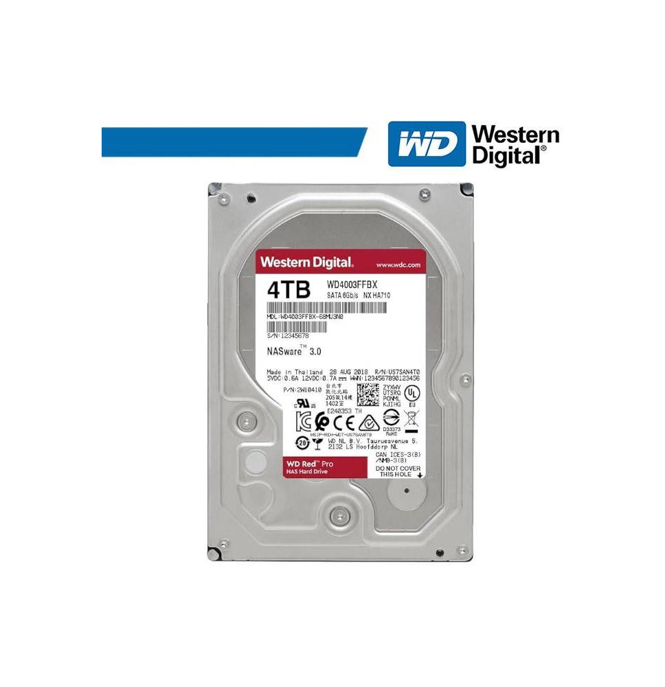 Western Digital HDD int.4TB RED - WD4003FFBX