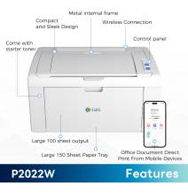 G&G P2022W Single Funzione A4 22ppm  Wi-Fi