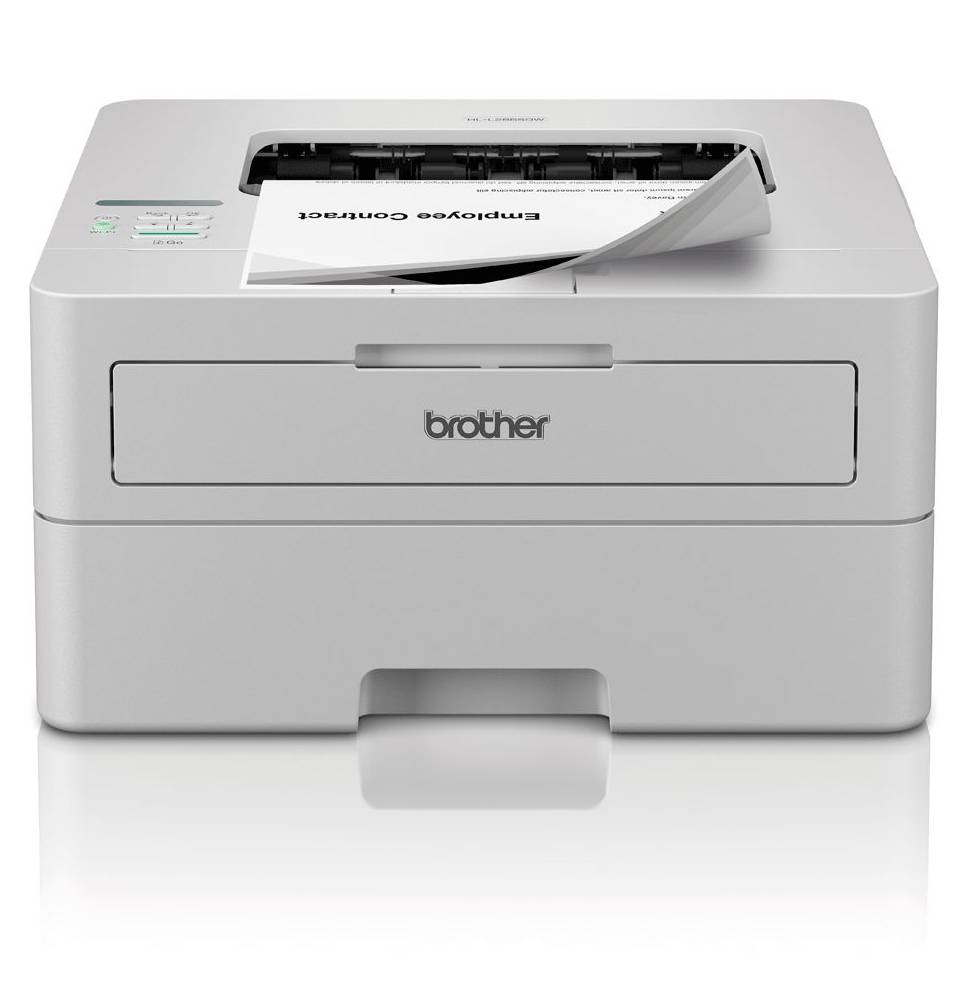 Brother HL-L2865DW, stampante laser monocromatica professionale A4 con stampa fronte/retro automatica e connettività WiFi.
