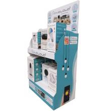 Espositore Homcloud da banco in cartone