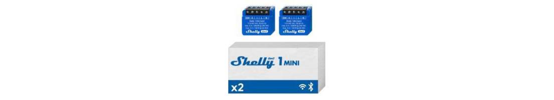 Shelly Retrofit Plus Mini Double Pack - Automazione Domestic
