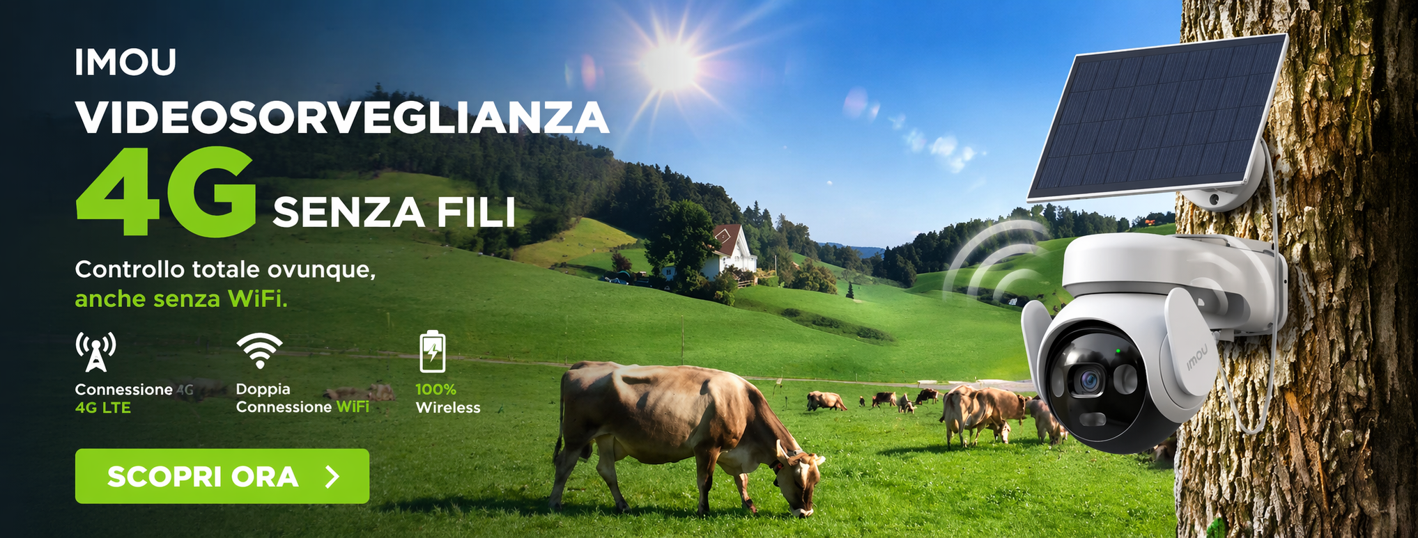 Videosorveglianza IMOU 4G Wireless